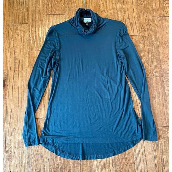 🚨 SALE Fenn Wright mason blue modal cowl neck turtleneck s - Picture 6 of 8